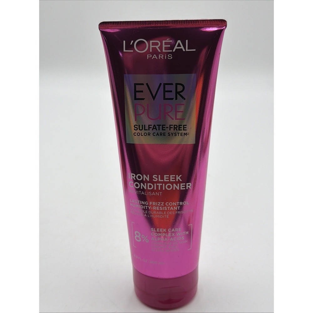 L'Oreal Paris EverPure Sulfate Free Iron Sleek Smoothing Conditioner - 6.8 fl oz